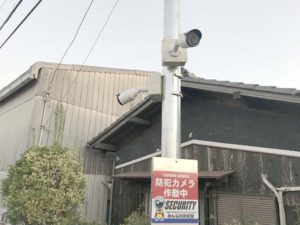 ポール設置が驚きの価格で 岡山で防犯カメラのご相談は みんなの防犯堂 へ